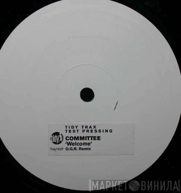 Committee  - Welcome
