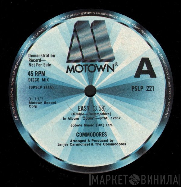 Commodores  - Easy