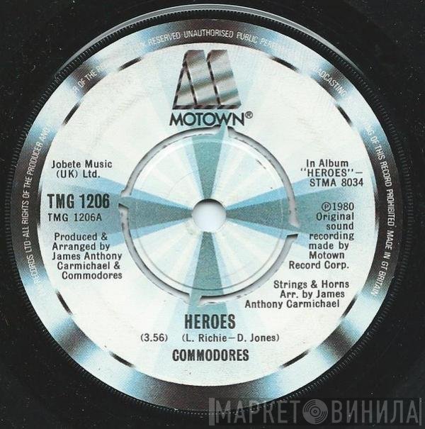 Commodores - Heroes / Don't You Be Worried