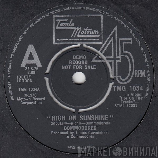 Commodores - High On Sunshine