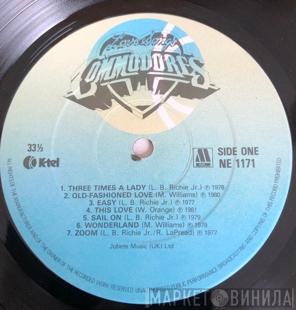 Commodores - Love Songs