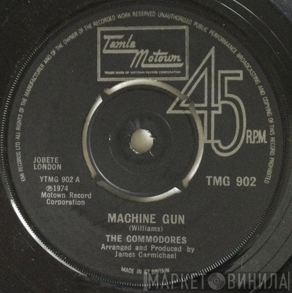 Commodores - Machine Gun