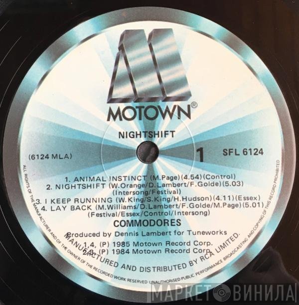 Commodores  - Nightshift