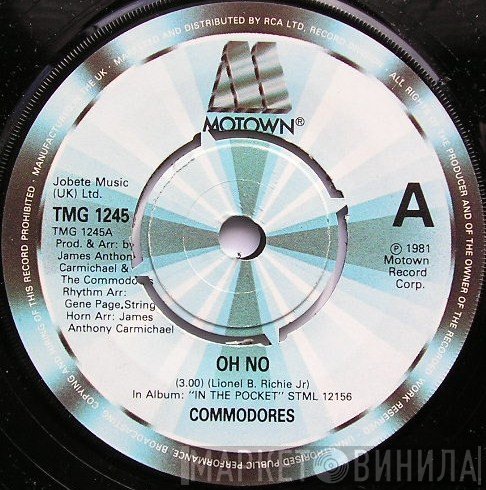Commodores - Oh No