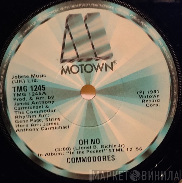Commodores - Oh No 