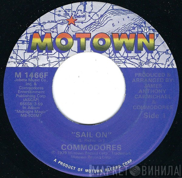 Commodores - Sail On