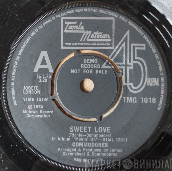 Commodores - Sweet Love / Better Never Than Forever