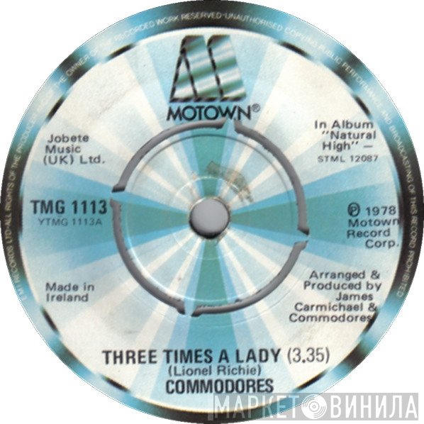 Commodores - Three Times A Lady
