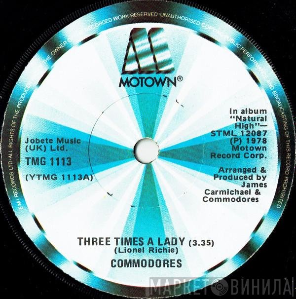 Commodores - Three Times A Lady