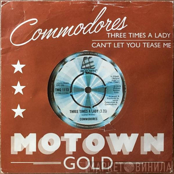 Commodores - Three Times A Lady
