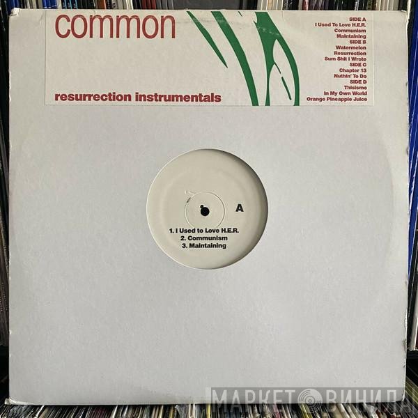 Common  - Resurrection Instrumentals