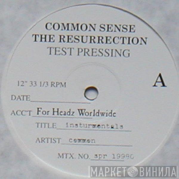 Common  - The Resurrection Instrumentals (Test Pressing)