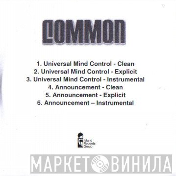 Common  - Universal Mind Control
