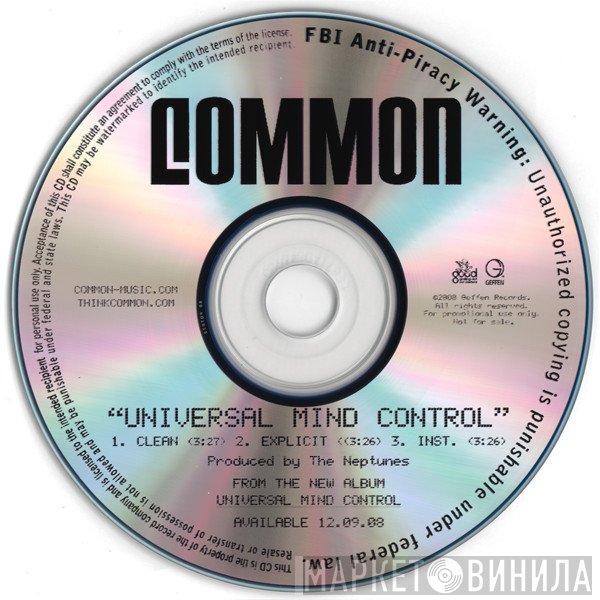 Common  - Universal Mind Control