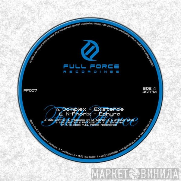 Complex , N-Phonix - Existence / Ephyra