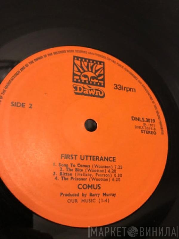 Comus  - First Utterance