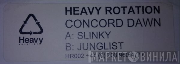 Concord Dawn - Slinky / Junglist