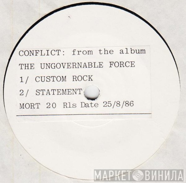 Conflict   - Custom Rock / Statement