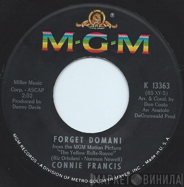 Connie Francis  - Forget Domani / No One Ever Sends Me Roses