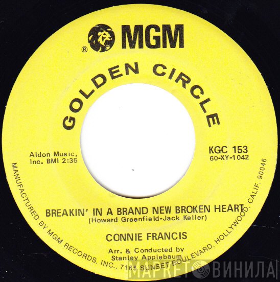 Connie Francis - Breakin' In A Brand New Broken Heart