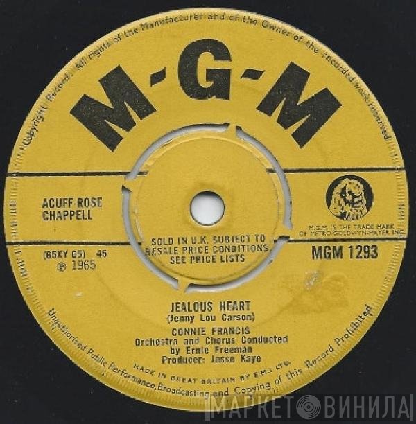 Connie Francis - Jealous Heart / Can I Rely On You