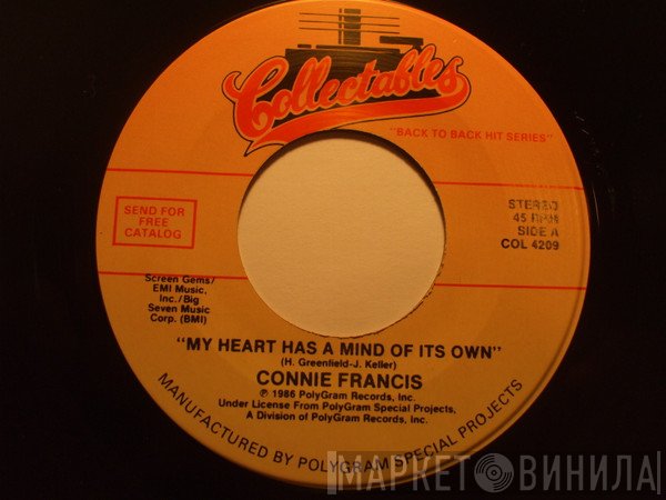 Connie Francis - My Heart Has A Mind Of Its Own / Frankie