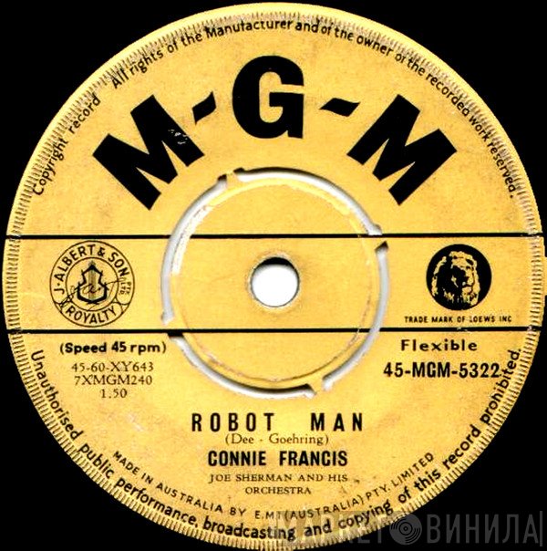 Connie Francis  - Robot Man
