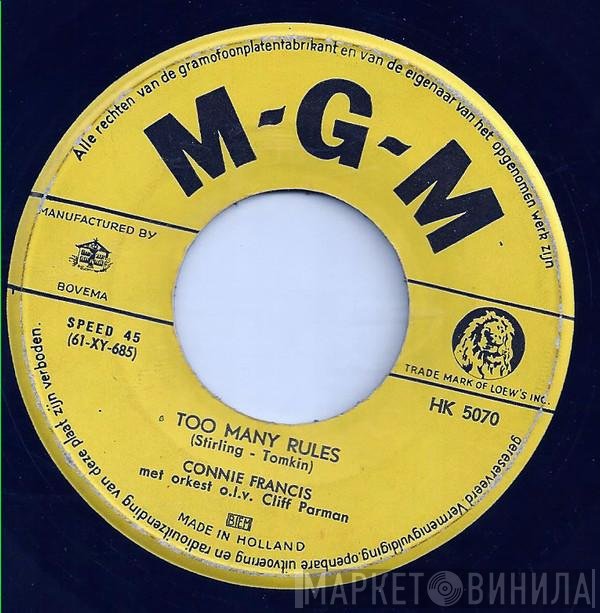 Connie Francis  - Too Many Rules