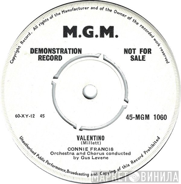 Connie Francis - Valentino / It Would Be Worth It