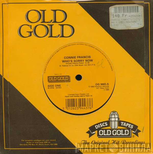 Connie Francis - Who's Sorry Now