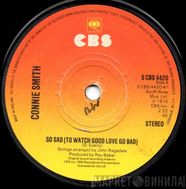 Connie Smith - So Sad (To Watch Good Love Go Bad)
