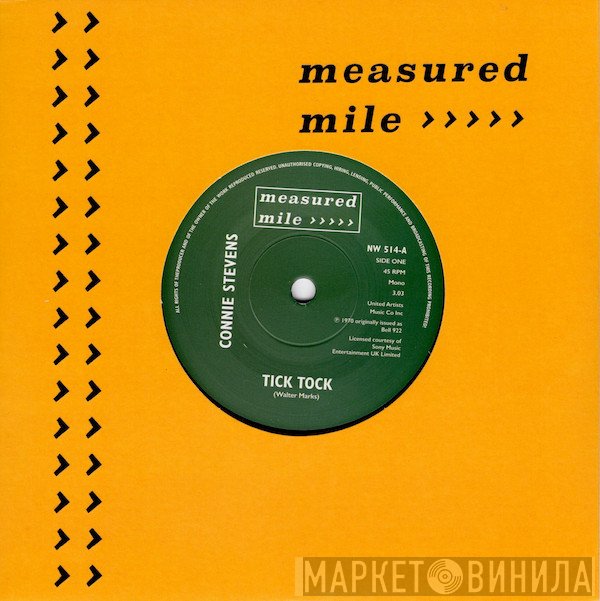 Connie Stevens - Tick Tock / Keep Growing Strong