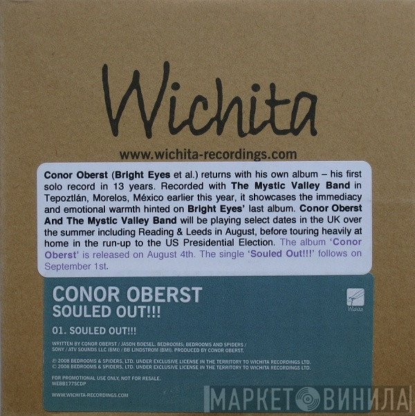 Conor Oberst  - Souled Out!!!
