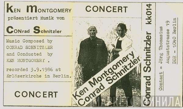 Conrad Schnitzler / Gen Ken Montgomery  - Concert