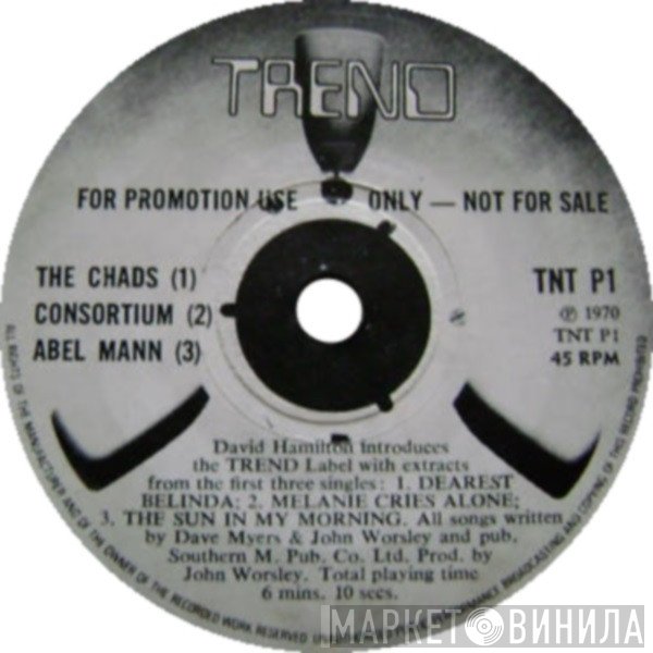Consortium , Abel Mann, The Chads - Trend Promotional Label Sampler