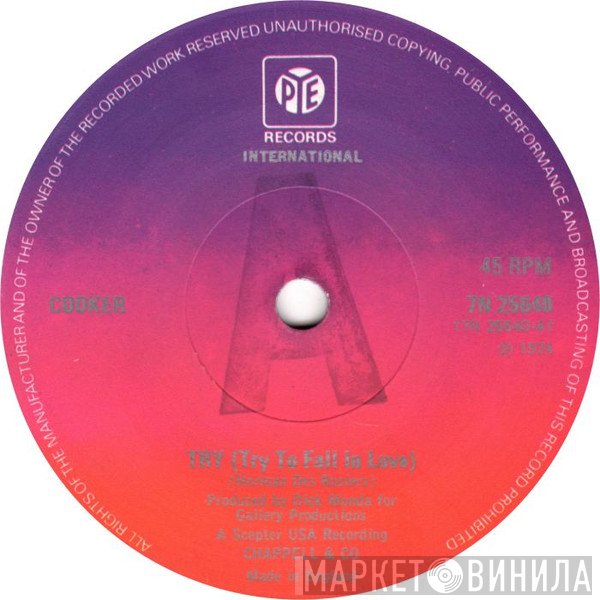 Cooker - Try (Try To Fall In Love)