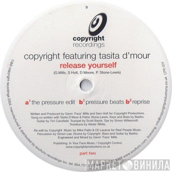 Copyright, Tasita D'Mour - Release Yourself (Part Two)