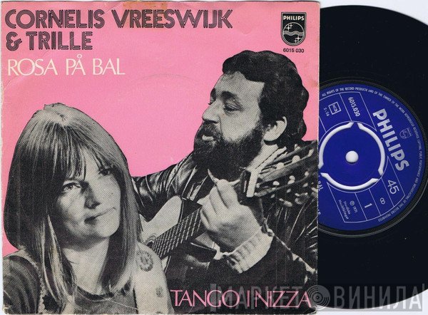 Cornelis Vreeswijk Og Trille  - Rosa På Bal / Tango I Nizza