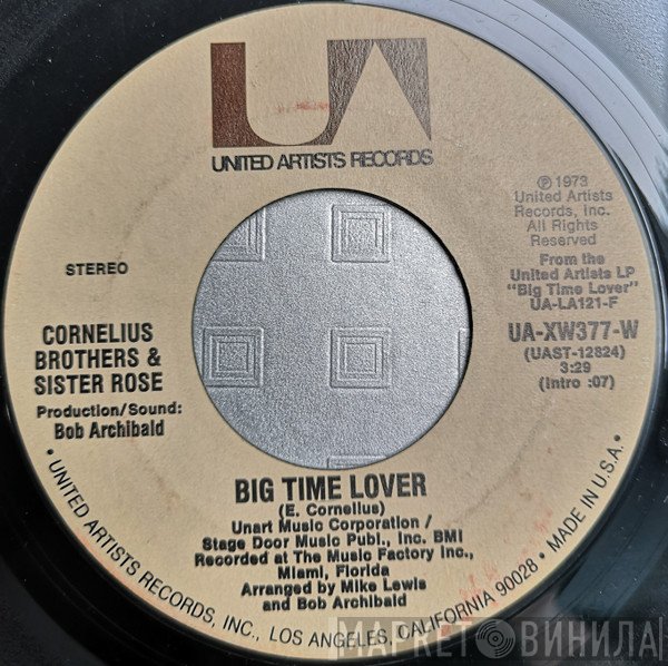 Cornelius Brothers & Sister Rose - Big Time Lover