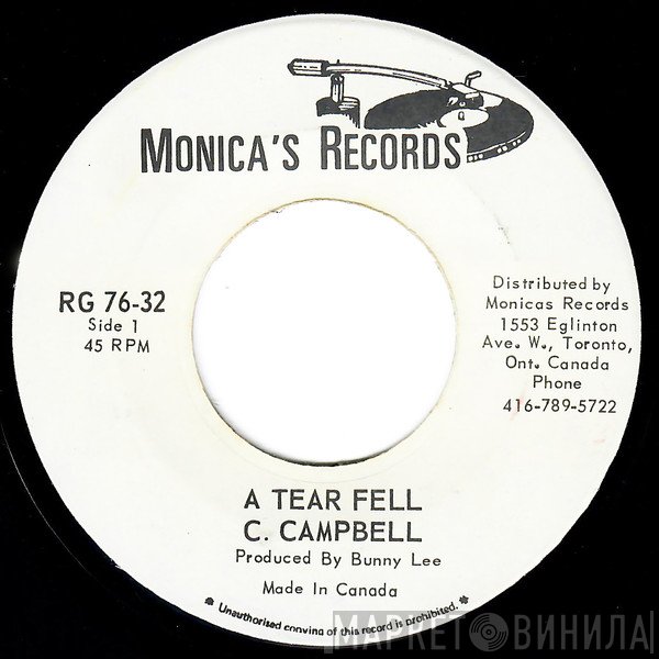 Cornell Campbell - A Tear Fell