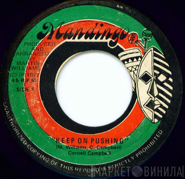 Cornell Campbell - Keep On Pushing / Mandingo Dub