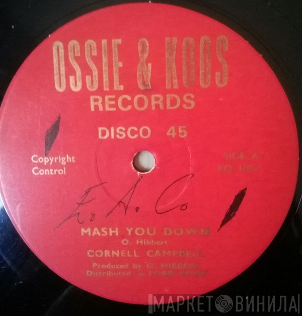 Cornell Campbell - Mash You Down / Sweet Talking
