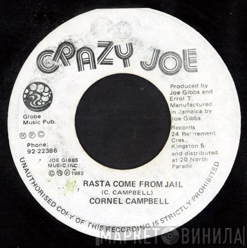 Cornell Campbell - Rasta Come From Jail