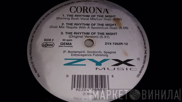 Corona - The Rhythm Of The Night