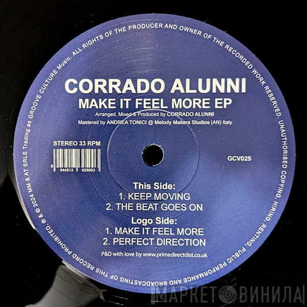 Corrado Alunni - Make It Feel More EP