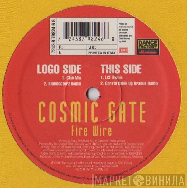 Cosmic Gate  - Fire Wire