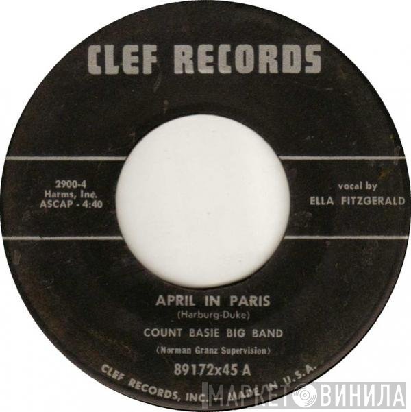 Count Basie Big Band / Count Basie Small Band  - April In Paris / Party Blues