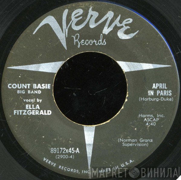 Count Basie Big Band, Ella Fitzgerald  - April In Paris