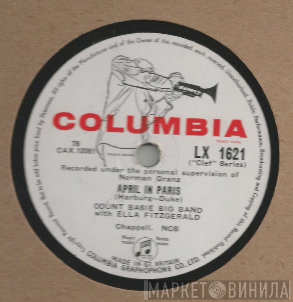 Count Basie Big Band Vocal By Ella Fitzgerald  - April In Paris