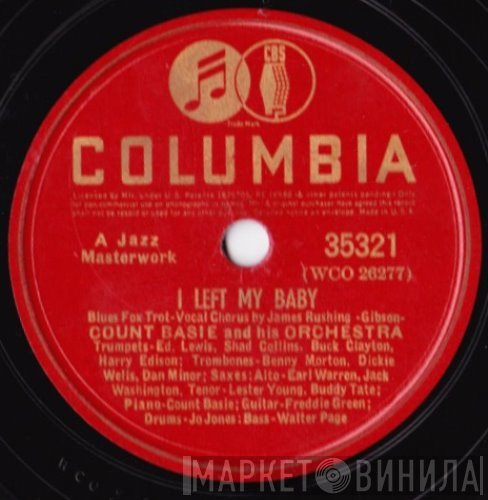 Count Basie Orchestra  - I Left My Baby / Riff Interlude